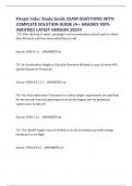 Flexjet Indoc Study Guide EXAM QUESTIONS WITH COMPLETE SOLUTION GUIDE &lpar;A&plus; GRADED 100&percnt; VERIFIED&rpar; LATEST VERSION 2025&excl;&excl;