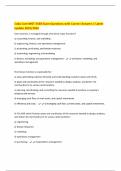 Coba Core MGT 3540 Exam Questions with Correct Answers &vert; Latest Update 2025&sol;2026