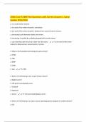 COBA Core IS 3000 Test Questions with Correct Answers &vert; Latest Update 2025&sol;2026