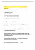 COBA Exam Questions with Correct Answers &vert; Latest Update 2025&sol;2026