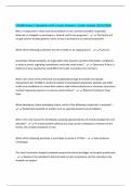 CPMSM Exam &vert; Questions with Correct Answers &vert; Latest Update &lpar;2025&sol;2026&rpar;
