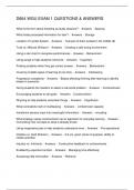 D664 WGU EXAM 1 QUESTIONS & ANSWERS