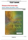 Diseases of the Human Body&comma; 7th Edition test bank by Carol D&period; Tamparo and Jennifer T&period; Davis &vert;Fully covered&vert;