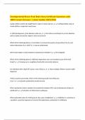 BUNDLE FOR Brain Story Certification EXAMS ALL Questions with correct Answers &vert; COMPLETE Solutions 