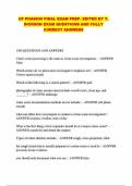 UF PHA6936 FINAL EXAM PREP&period; EDITED BY T&period; DICKSON EXAM QUESTIONS AND FULLY CORRECT ANSWERS