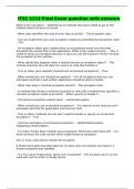 ITSC 1213 Final Exam question with answers