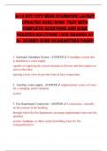s-13 NYC city wide standpipe LATEST UPDATED 2025&sol;2026  test WITH COMPLETE QUESTIONS AND SURE VERIFIED SOLUTIONS 100&percnt; GRADED AT A&plus; SCORE&excl;&excl; SURE GUARANTEED PASS&excl;&excl;