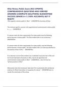 Ohio Notary Public Exam 2025 UPDATE&vert; COMPREHENSIVE QUESTIONS AND VERIFIED ANSWERS &lpar;COMPLETE SOLUTIONS&rpar; GUARANTEED SUCCESS &vert;GRADE A&plus;&excl;&excl; &lpar;100&percnt; ACCURATE&rpar; GET IT RIGHT&excl;&excl;