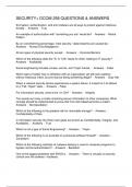 SECURITY&plus; DCOM 258 QUESTIONS & ANSWERS