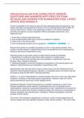  UWorld Endocrine &lbrack;ACTUAL EXAM&rsqb; LATEST VERSION  &lbrack;QUESTIONS AND ANSWERS&rsqb; WITH PRACTICE EXAM  DETAILED AND VERIFIED FOR GUARANTEED PASS- LATEST  UPDATE 2025 GRADED A
