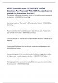 GFEBS Essentials exam 2025 UPDATE Verified Questions And Answers &vert; With 100&percnt; Correct Answers graded A&plus; Guaranteed Success&excl;&excl;