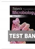 TEST BANK FOR Talaro's Foundations in Microbiology 12th Edition by Barry Chess ISBN&colon; 978-1265739362 COMPLETE GUIDE ALL CHAPTERS COVERED 100&percnt; VERIFIED A&plus; GRADE ASSURED&excl;&excl;&excl;&excl;&excl;NEW LATEST UPDATE&excl;&excl;&excl;&excl;&excl;GUARANTEED PASS&excl;&excl;&excl;&excl;