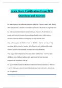 Brain Story Certification Exam 2026 Questions and Answers