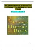 TEST BANK FOR Diseases of the Human Body Seventh Edition by Carol D&period; Tamparo&comma; Jennifer T&period; Davis ISBN&colon; 978-1719640381 COMPLETE GUIDE ALL CHAPTERS COVERED 100&percnt; VERIFIED A&plus; GRADE ASSURED&excl;&excl;&excl;&excl;&excl;&excl;&excl;NEW LATEST UPDATE&excl;&excl;&excl;&excl;&excl;&excl;&excl;