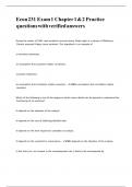 Econ 231 Exam 1 Chapter 1 & 2 Practice questions with verified answers&period;