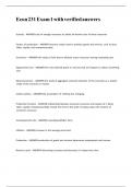Econ 231 Exam 1 with verified answers&period;