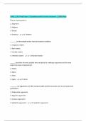 ENGL 1101 Final Exam &vert; Questions with Correct Answers &vert; 100&percnt; Pass