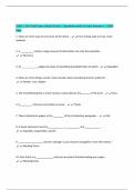 ENGL 1101 Final Exam Study Guide &vert; Questions with Correct Answers &vert; 100&percnt; Pass