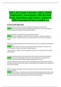POLS 207 Exam 3 Review &lpar;2025&sol;2026&rpar;&colon; Progressive Assessment with Revised Exam Questions and Correct Answers&comma; 100&percnt; Guaranteed Pass Graded A&plus;&period;