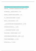 ENGL 1101 Pronoun Quiz &vert; Questions with Correct Answers &vert; 100&percnt; Pass