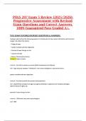 POLS 207 Exam 5 Review &lpar;2025&sol;2026&rpar;&colon; Progressive Assessment with Revised Exam Questions and Correct Answers&comma; 100&percnt; Guaranteed Pass Graded A&plus;&period;