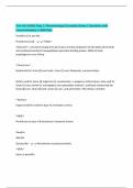 First Aid USMLE Step 1&colon; Pharmacology &lpar;Complete&rpar; Exam &vert; Questions with Correct Answers &vert; 100&percnt; Pass