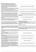 ATI RN Comprehensive Exam C