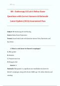 RN - Endoscopy&sol;GI Lab A Relias Exam Questions with Correct Answers & Rationale Latest Update &lpar;2026&rpar; Guaranteed Pass 