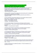 SCM 455 COMPREHENSIVE EXAM 2025&sol;2026 QUESTIONS WITH SOLUTIONS RATED A&plus;