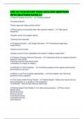 SCM 455 EVALUATION EXAM 2025&sol;2026 QUESTIONS WITH SOLUTIONS RATED A&plus;