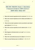 NSG 320&sol; NSG320 &vert; Exam 1 &vert; Questions & Answers&vert; Grade A&vert; 100&percnt; Correct &vert; &lpar;NEW 2025&sol; 2026&rpar; GCU