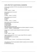CDFA IPM TEST QUESTIONS & ANSWERS