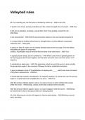 Volleyball rules NEWEST 2025&sol;2026 ACTUAL EXAM COMPLETE QUESTIONS AND CORRECT DETAILED ANSWERS &lpar;VERIFIED ANSWERS&rpar; &vert;ALREADY GRADED A&plus;&vert;&vert;BRAND NEW&excl;&excl;