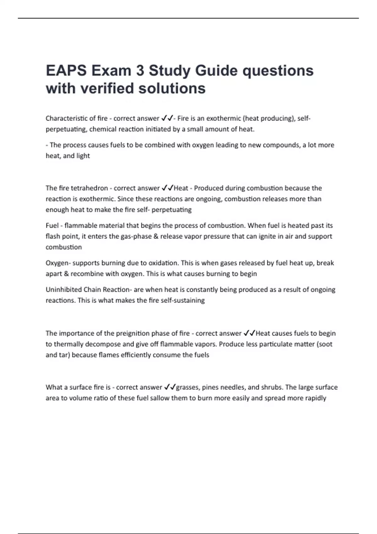 EAPS Exam 3 Study Guide questions with verified solutions - EAPS ...