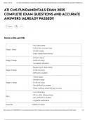 ATI CMS FUNDAMENTALS EXAM 2025 COMPLETE EXAM QUESTIONS AND ACCURATE ANSWERS &vert;ALREADY PASSED&excl;&excl;