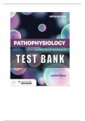 Test Bank For Pathophysiology&colon; A Practical Approach 5th Edition by Lachel Story