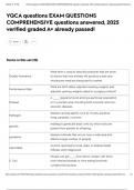 YQCA questions EXAM QUESTIONS COMPREHENSIVE questions answered&comma; 2025 verified graded A&plus; already passed&excl;