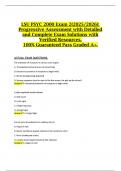 LSU PSYC 2000 Exam 2&lpar;2025&sol;2026&rpar;&colon; Progressive Assessment with Detailed and Complete Exam Solutions with Verified Resources&comma; 100&percnt; Guaranteed Pass Graded A&plus;&period;