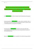 South Carolina Manufactured Housing Retail Salesperson Study Prep &ndash; Questions & Answers 2025 