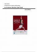 Test Bank for Fundamentals of Anatomy and Physiology 12th Edition by Frederic Martini&comma; Chapter 1-29 &vert;All Chapters 