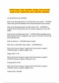  STRUCTURAL PEST CONTROL BOARD APPLICATORS EXAM STUDY QUESTIONS AND VERIFIED ANSWERS