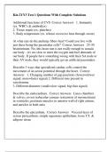 Kin 2YY3 Test 1 Questions With Complete Solutions