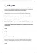 Ch 22 Brunner Practice Exam Complete Questions With Correct Answers&period;