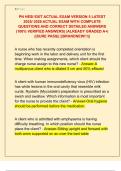 PN HESI EXIT ACTUAL EXAM VERSION 5 LATEST  2025&sol; 2026 ACTUAL EXAM WITH COMPLETE  QUESTIONS AND CORRECT DETAILED ANSWERS  &lpar;100&percnt; VERIFIED ANSWERS&rpar; &vert;ALREADY GRADED A&plus;&vert;  &vert;&vert;SURE PASS&vert;&vert; &vert;&vert;BRANDNEW&excl;&excl;&excl;&vert;&vert;