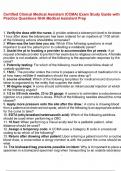 Certified Clinical Medical Assistant &lpar;CCMA&rpar; Exam Study Guide with Practice Questions NHA Medical Assistant Prep&period;pdf