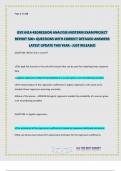 ISYE 6414-REGRESSION ANALYSIS MIDTERM EXAM PROJECT REPORT 500&plus; QUESTIONS WITH CORRECT DETAILED ANSWERS LATEST UPDATE THIS YEAR - JUST RELEASED