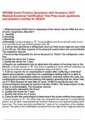 NRCME Exam Practice Questions with Answers DOT Medical Examiner Certification Test Prep exam questions and answers verified A&plus; NEW&excl;&excl;&excl;&period;pdf