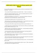 I DRIVE SAFELY DMV Practice Test Review question with Answers