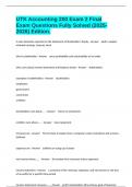 UTK Accounting 200 Exam 2 Final Exam Questions Fully Solved &lpar;2025-2026&rpar; Edition&period;
