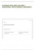 ULTIMATE WGU D002 OA PREP &vert; QUESTIONS &vert; WITH CORRECT ANSWERS&excl;&excl;